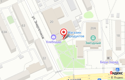Магазин фруктов и овощей на улице 22 Апреля на карте