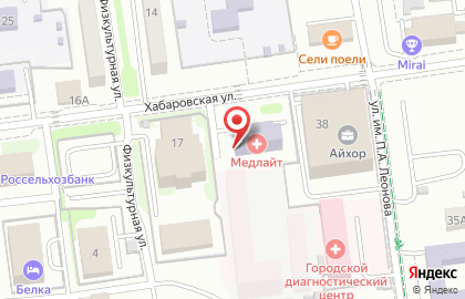 Инженерно-изыскательская компания Геостройпроект на Хабаровской улице на карте