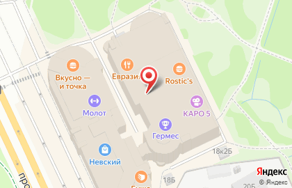 Мастерская Экспресс в Невском районе на карте