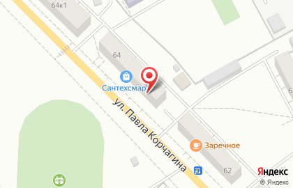 Цветочный магазин Макси Флора на улице Павла Корчагина на карте