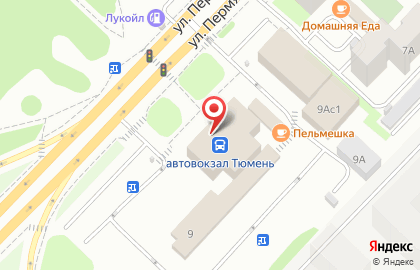 Банкомат Запсибкомбанк на улице Пермякова на карте