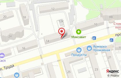 Магазин Мясная линия в Коминтерновском районе на карте