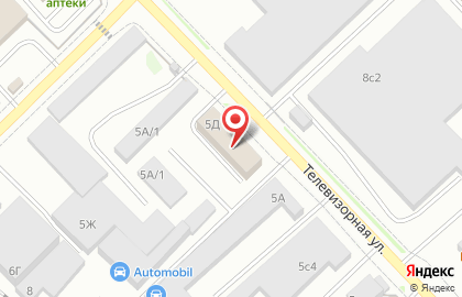 Производственное предприятие Вереск на Телевизорной улице на карте