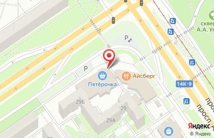 Магазин разливного пива Пивной гурман в микрорайоне Жукова на карте