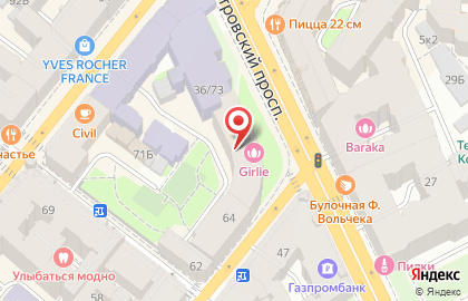 Цбс Петроградского Района на карте