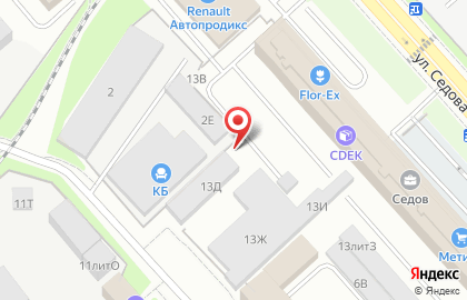 Автотехцентр DSG-Rem в Санкт-Петербурге на карте