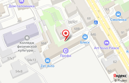Экселенс в Василеостровском районе на карте