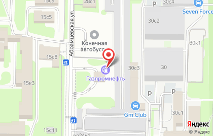 Автомойка Газпромнефть на метро Алтуфьево на карте