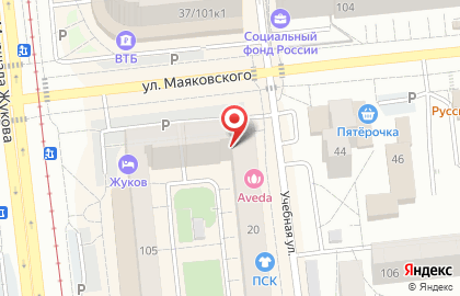 Магазин бытовой химии в Омске на карте