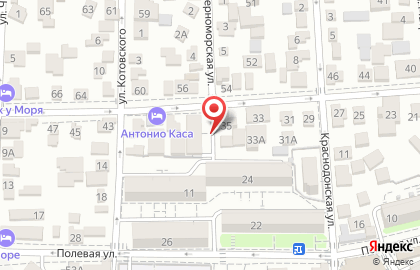 Почтовое отделение в Краснодаре на карте