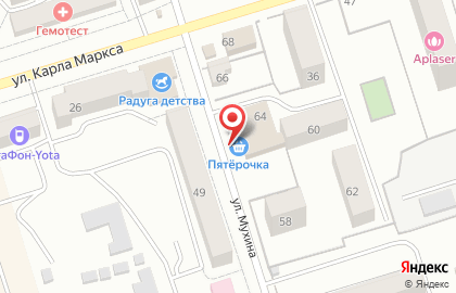 Супермаркет freemarket на карте