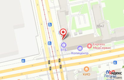Банкомат ВТБ на Лесном проспекте на карте