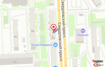 Фабрика окон и дверей МакДорс на Свердловском тракте на карте