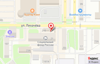 Колос на улице Лихачёва на карте