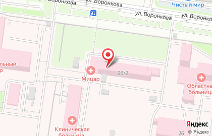 Медицинская лаборатория Амур Тест в Благовещенске на карте