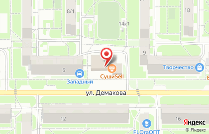 СушиSell на карте