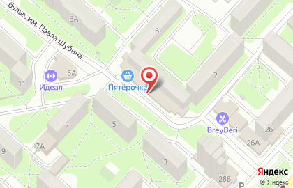 Аптека Фарм-Центр в Октябрьском округе на карте