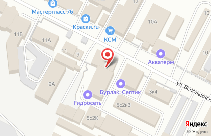 КДМ в Кировском районе на карте