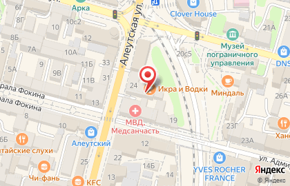 ООО РОЗА ДВ на Алеутской улице на карте