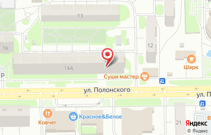 Магазин по продаже цветов и подарков на карте