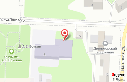 Дом детского творчества на улице Бориса Полевого на карте