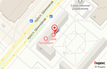 Страховая компания Согласие на проспекте Шинников в Нижнекамске на карте