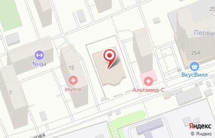 Перекресток в Одинцово на карте