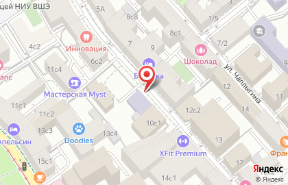 Театральная студия детского мюзикла на улице Жуковского на карте