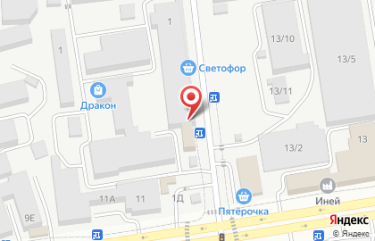 Торговый Дворъ на карте