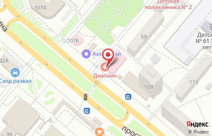 Аптечный пункт Диалайн на Советской улице на карте