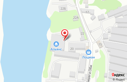 Многопрофильная фирма Альянс в Центральном районе на карте