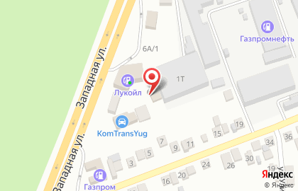 КТД Плюс на Западной улице на карте