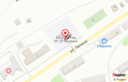 Детский сад Родничок №23 на улице Ленина на карте