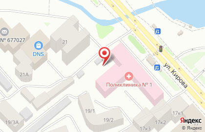 ОАО Сахамедстрах на улице Кирова на карте