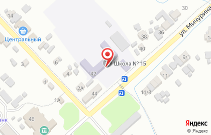 Спортивный клуб Хваран на улице Мичурина на карте