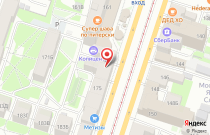 Мастерская по изготовлению ключей на Лиговском проспекте на карте