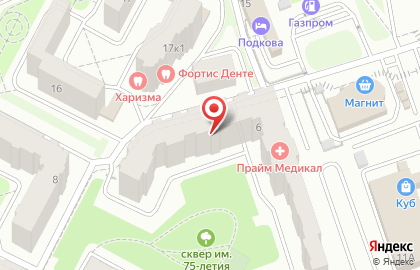 Магазин зоотоваров Лапочки на улице Романа Брянского на карте