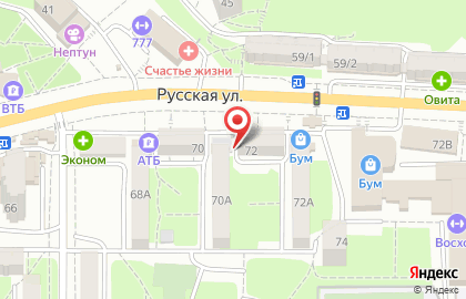 Мастерская по ремонту сотовых телефонов Mobidoc service в Советском районе на карте