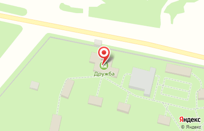 Детский лагерь Дружба в Твери на карте