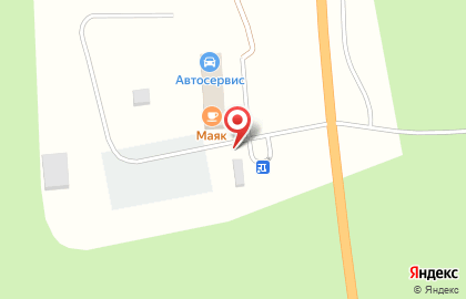 Автостоянка Маяк в Тюмени на карте