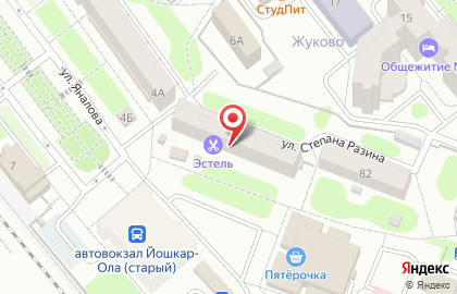 Парикмахерская Эстель на Степана Разина на карте