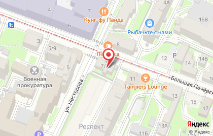 Сток-магазин Сорока в Нижнем Новгороде на карте
