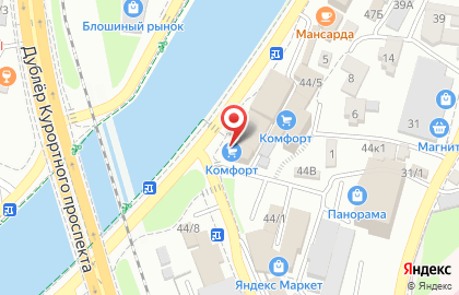 Строительный магазин Комфорт на улице Конституции СССР на карте