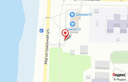 Шиномонтажная мастерская на Магистралиной улице на карте