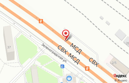 Автостоянка, МГСА, Северный административный округ на Зеленоградской улице на карте
