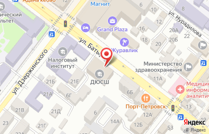 Кафе быстрого питания Чемпион на карте