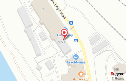 Столовая в Советском районе на карте
