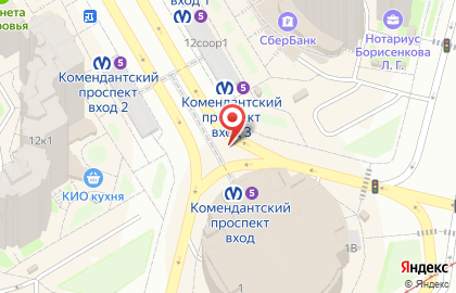 Магазин париков и бижутерии Бутик Парик на Комендантском проспекте на карте