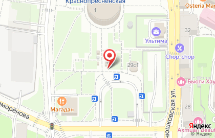Киоск по продаже цветов на Конюшковской улице на карте