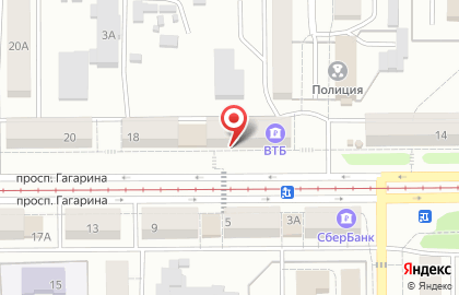 Магазин домашней одежды на проспекте Гагарина на карте